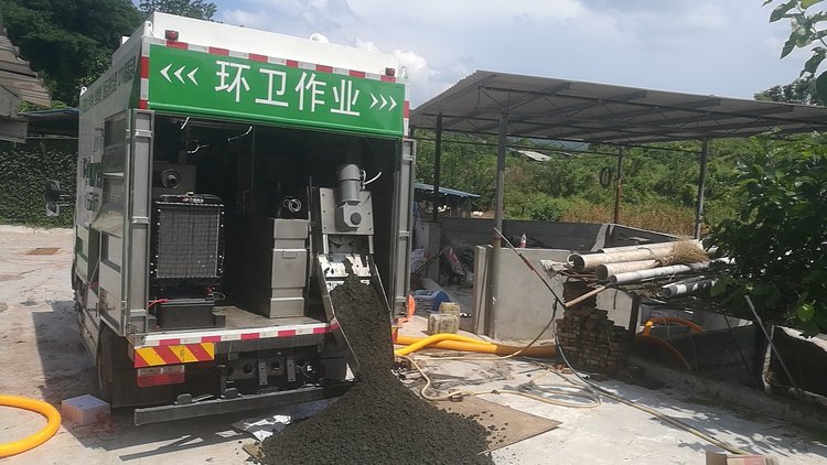 石河子乡污泥干湿分离技术